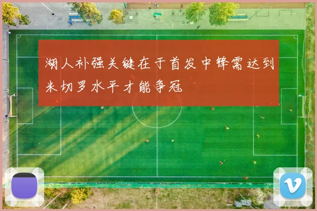 湖人补强关键在于首发中锋需达到米切罗水平才能争冠